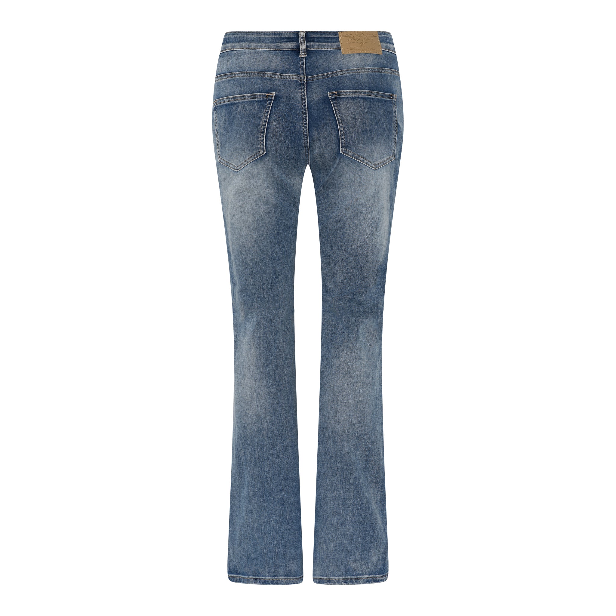 MAPP KATY BOOTCUT DENIM JEANS DENIM/TWILL 9196 LIGHT BLUE USED
