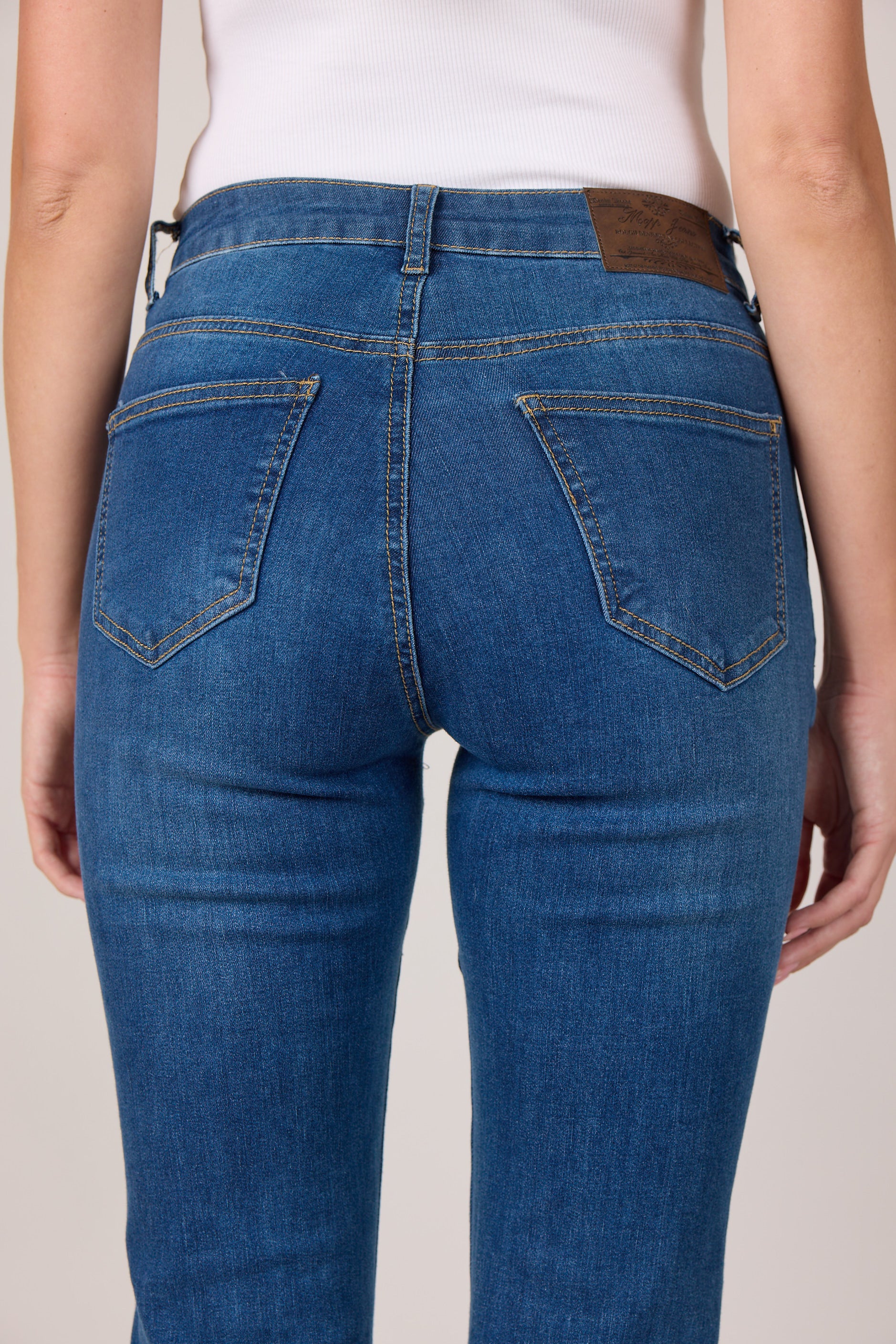 MAPP KATY BOOTCUT DENIM JEANS DENIM/TWILL 939699 CLASSIC BLUE USED