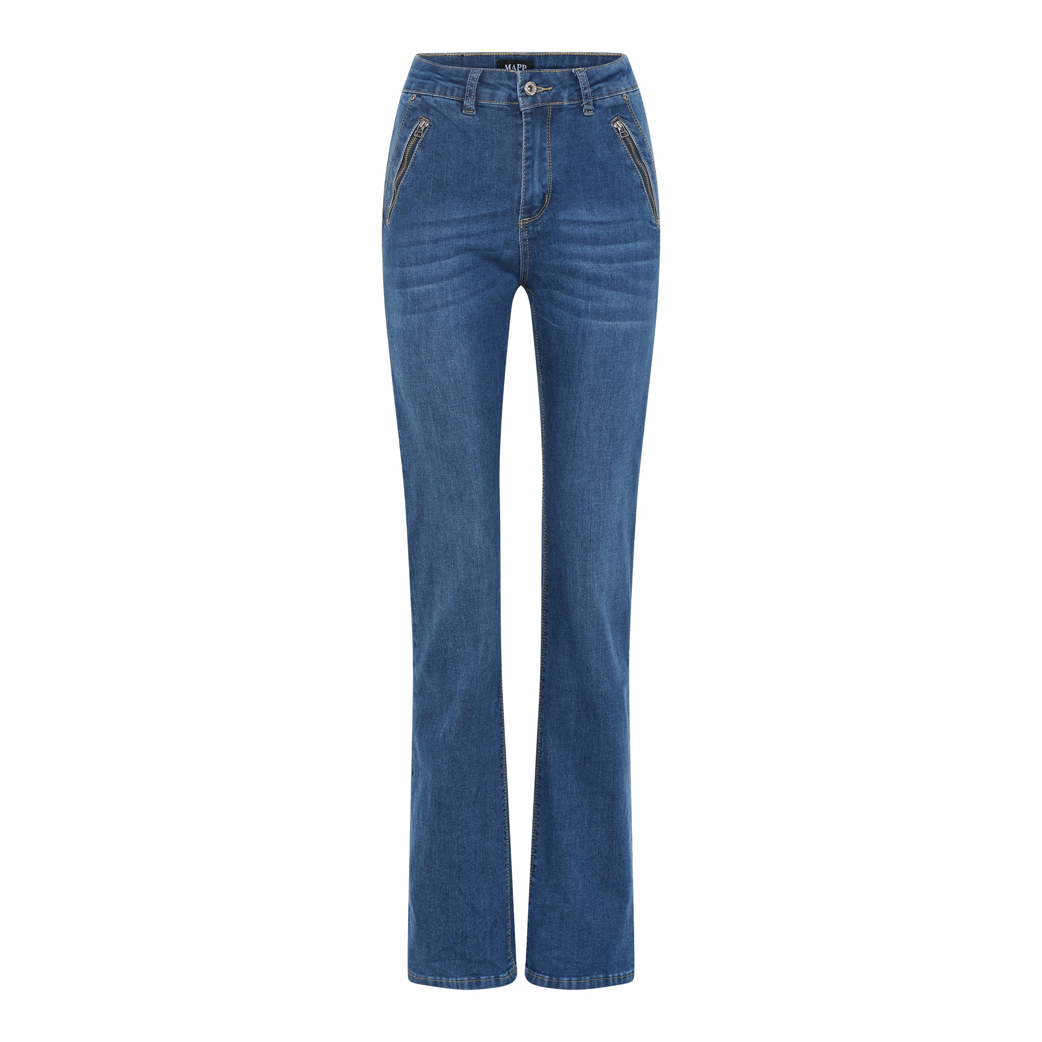 MAPP KATY BOOTCUT DENIM JEANS DENIM/TWILL 939699 CLASSIC BLUE USED