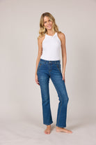 MAPP KATY BOOTCUT DENIM JEANS DENIM/TWILL 939699 CLASSIC BLUE USED