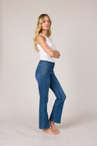 MAPP KATY BOOTCUT DENIM JEANS DENIM/TWILL 939699 CLASSIC BLUE USED