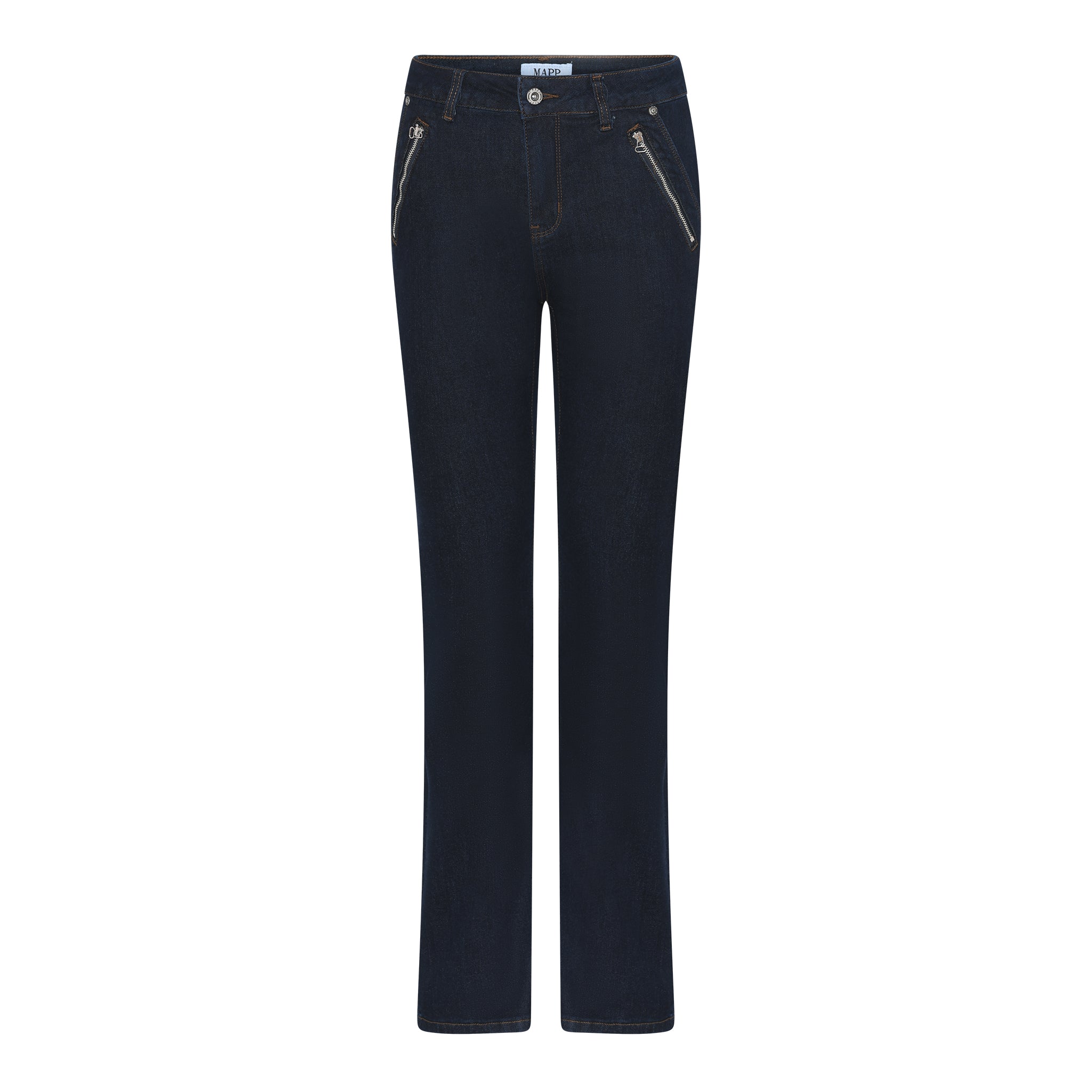 MAPP KATY BOOTCUT DENIM JEANS DENIM/TWILL 9896 DARK BLUE USED