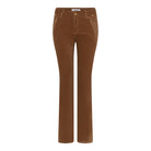 MAPP KATY BOOTCUT VELVET SWEATS/VELOUR 122 SOFT CAMEL
