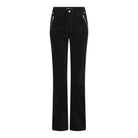MAPP KATY BOOTCUT VELVET SWEATS/VELOUR 80 BLACK