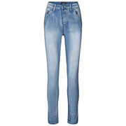 MAPP KATY DENIM JEANS DENIM/TWILL 9196 LIGHT BLUE USED