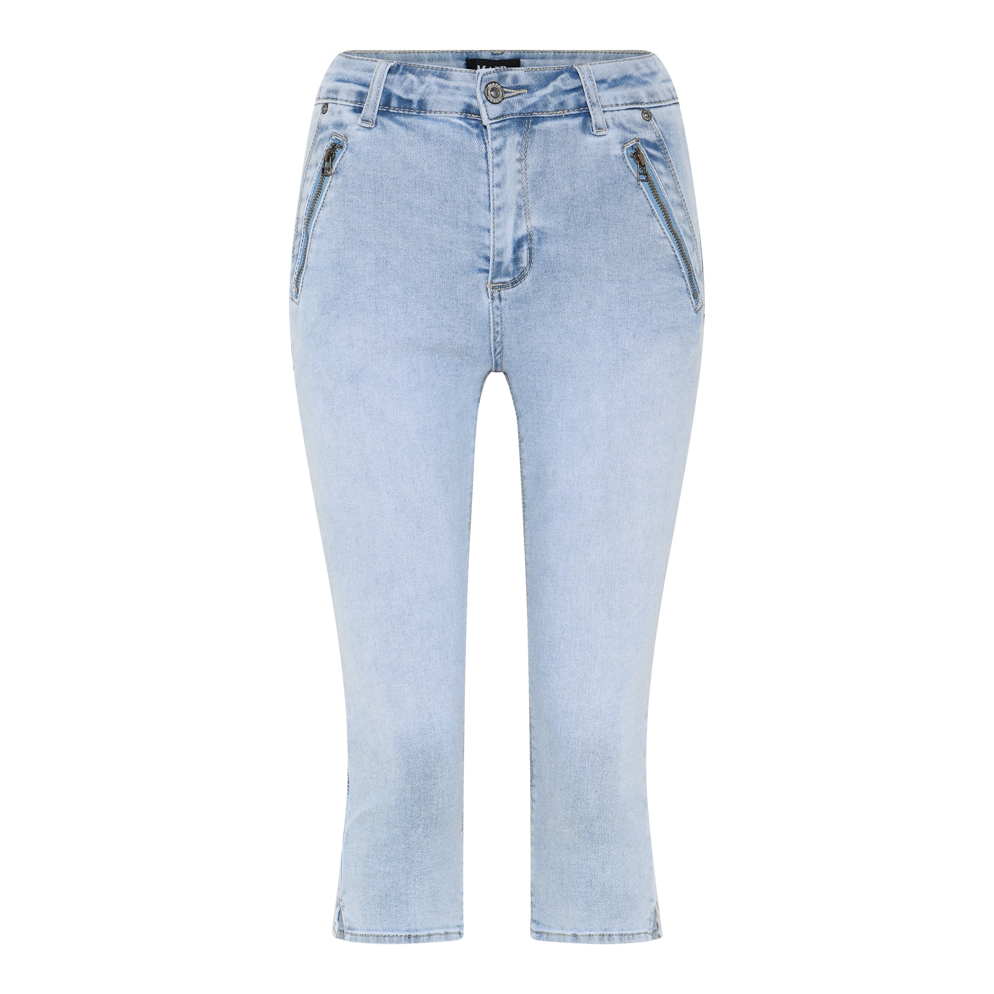 MAPP KATY DENIM PIRATE PANTS 3/4 8996 LIGHT BLUE USED