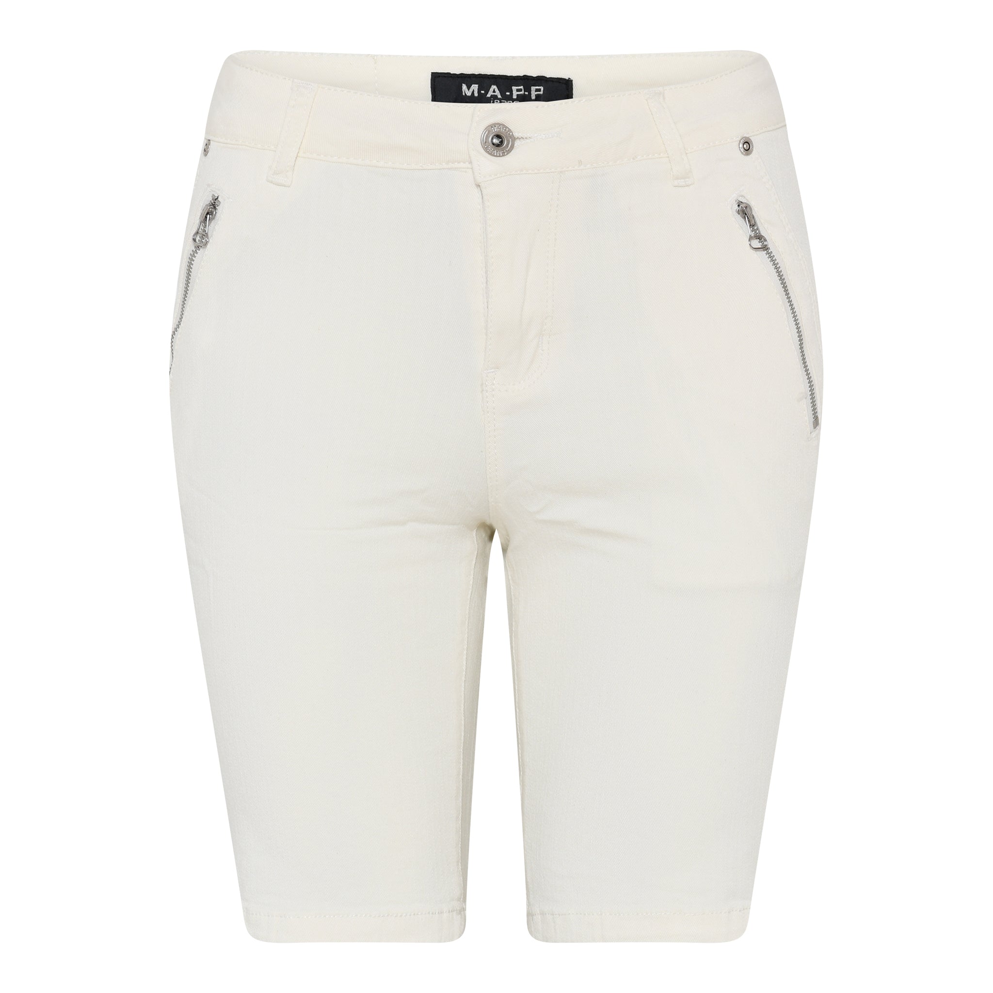 MAPP KATY SHORTS TWILL SHORTS/SKIRT 20 OFF WHITE
