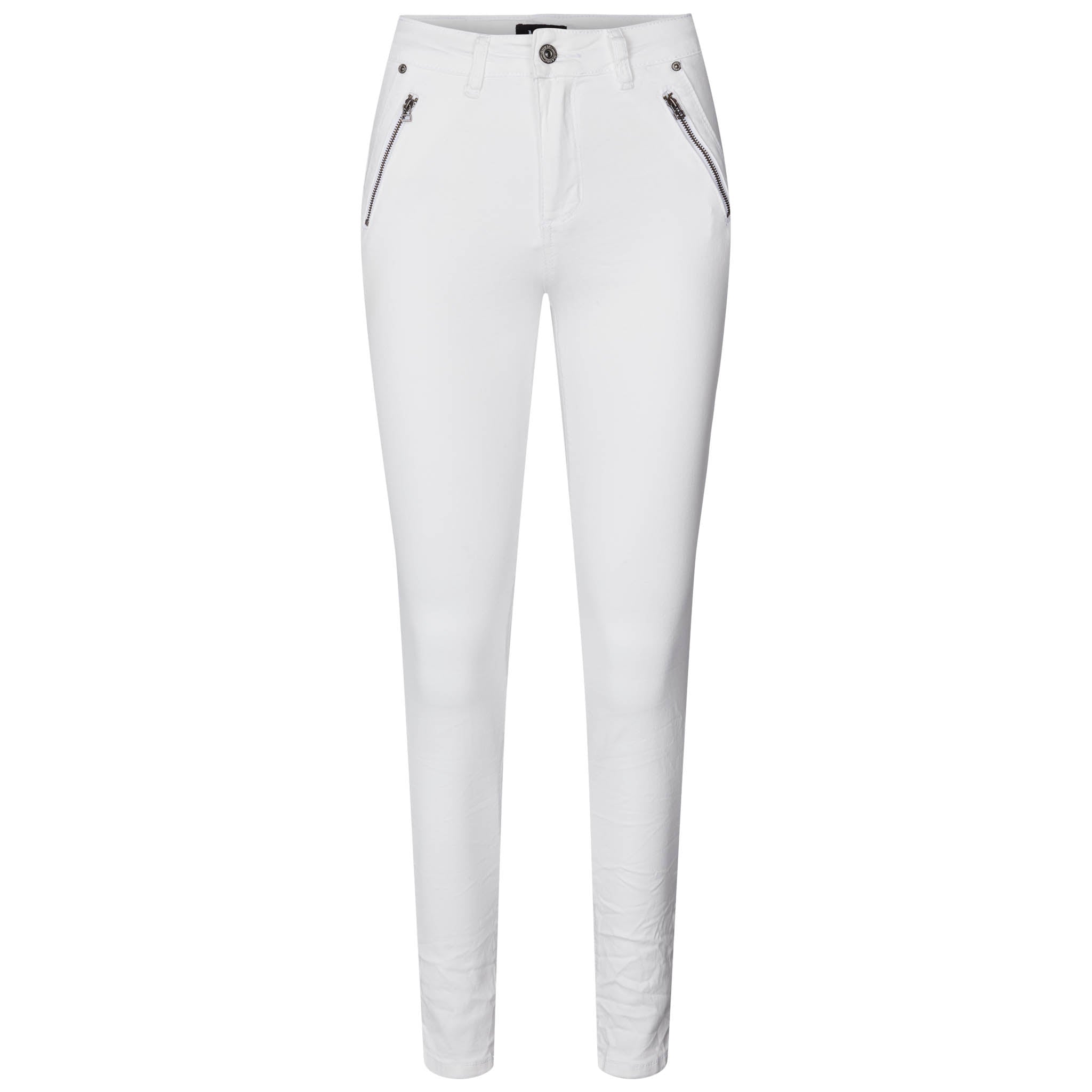 MAPP KATY TWILL JEANS DENIM/TWILL 10 WHITE