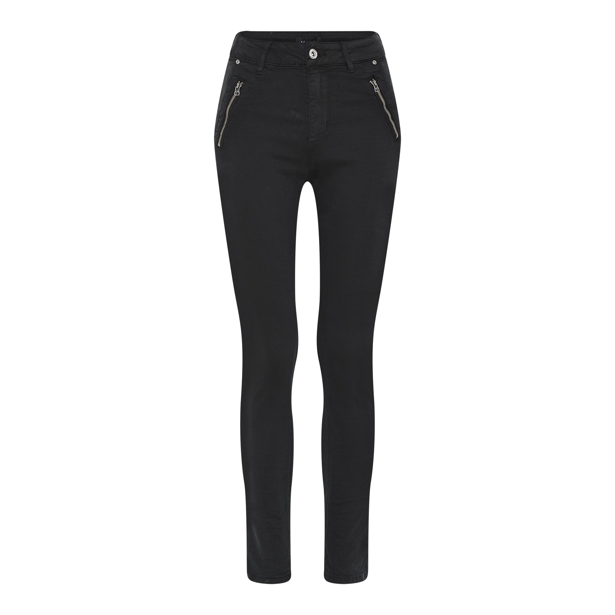 MAPP KATY TWILL JEANS DENIM/TWILL 80 BLACK