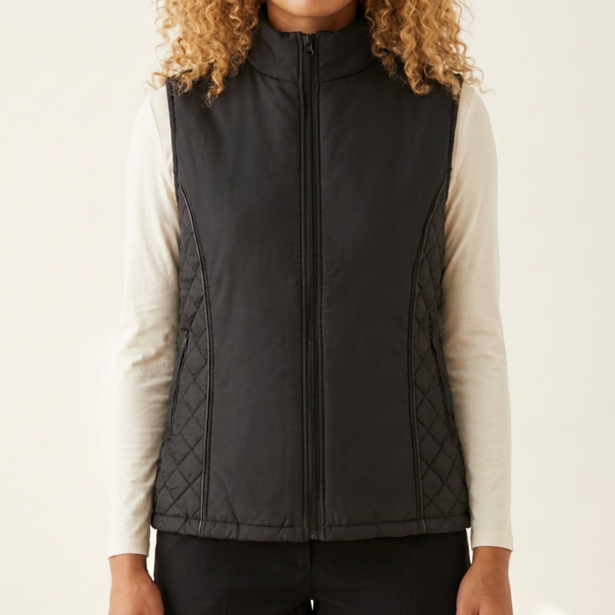 MARC LAUGE KIRSA VEST OUTERWEAR 80 BLACK