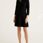 MOONDUST KNIT DRESS KNITWEAR 80 BLACK