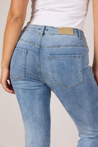 DNYcph KYLIE STAR DUST DENIM JEANS DENIM/TWILL 9196 LIGHT BLUE USED