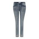 MAPP KYLIE STAR DUST DENIM JEANS DENIM/TWILL 919699 BENNETON LIGHT BLUE