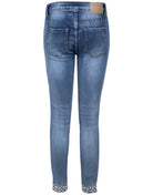 MAPP KYLIE STAR DUST DENIM JEANS DENIM/TWILL 9196 LIGHT BLUE USED