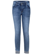 MAPP KYLIE STAR DUST DENIM JEANS DENIM/TWILL 9196 LIGHT BLUE USED