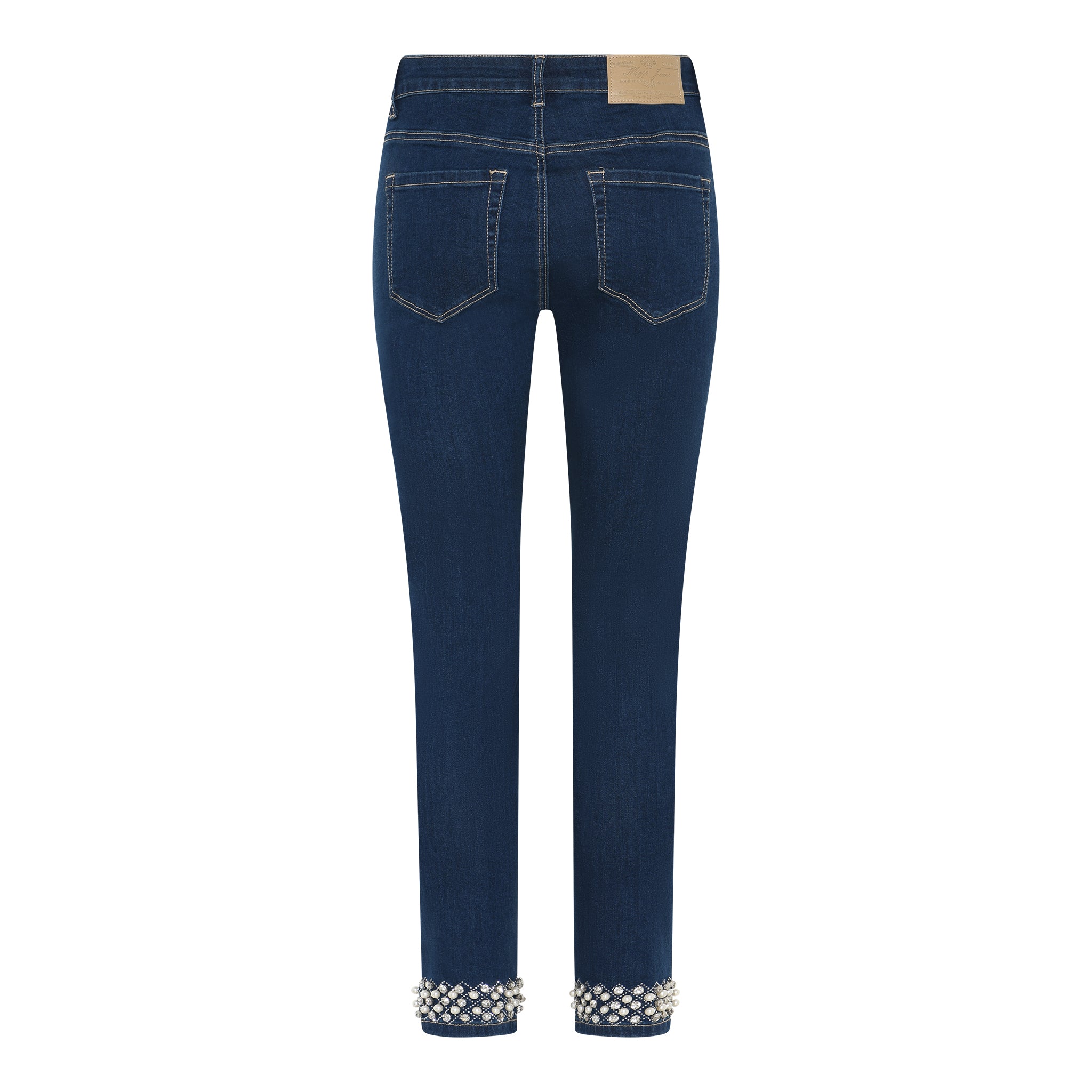 MAPP KYLIE STAR DUST DENIM JEANS DENIM/TWILL 9696 BLUE DENIM USED