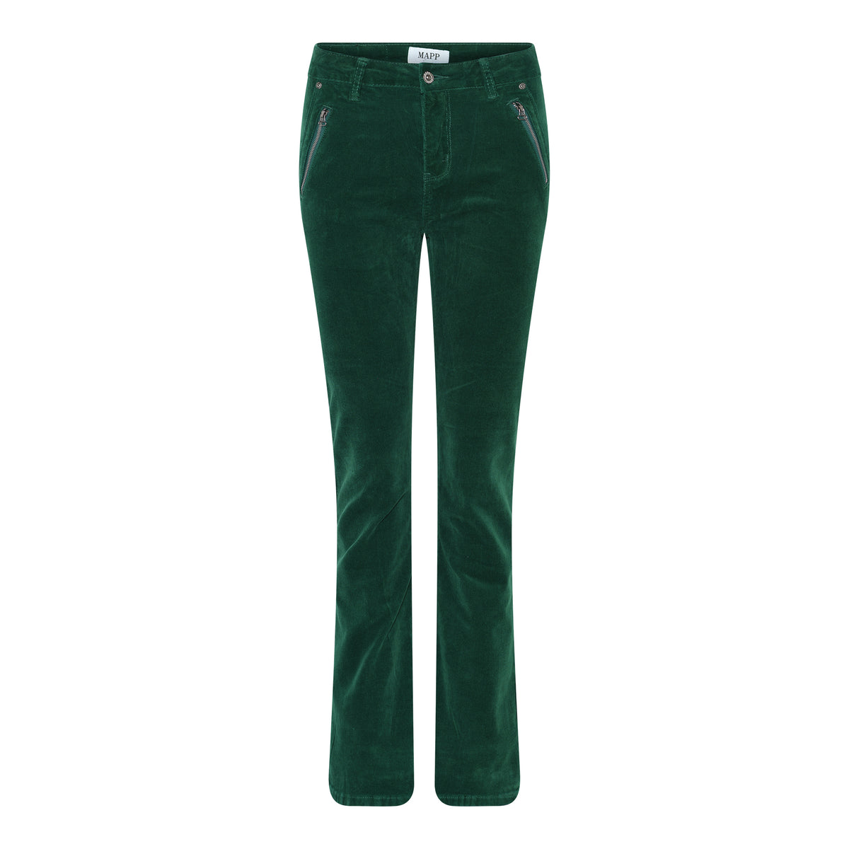 MAPP Katy Bootcut Baby Corduroy Jeans Gold Acc. CORD/FLØJL 265 GRASS GREEN