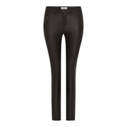 MAPP Katy Coated Jeans COATED 129 CHOCOLATE