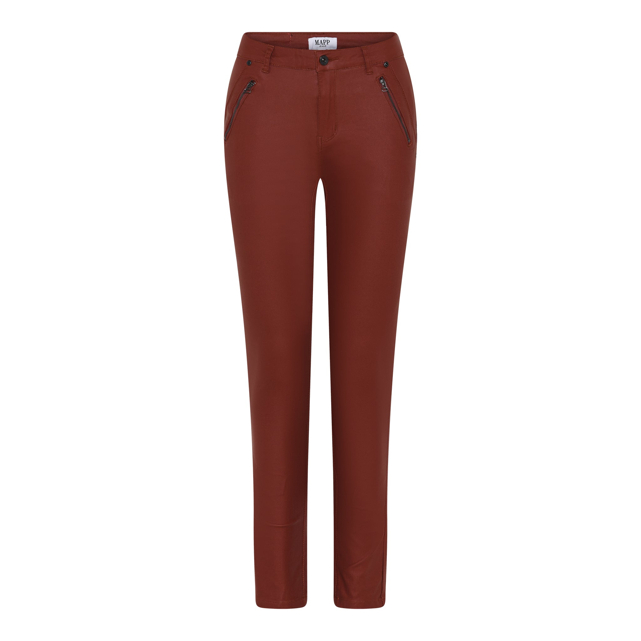 MAPP Katy Coated Jeans COATED 505 TERRACOTTA