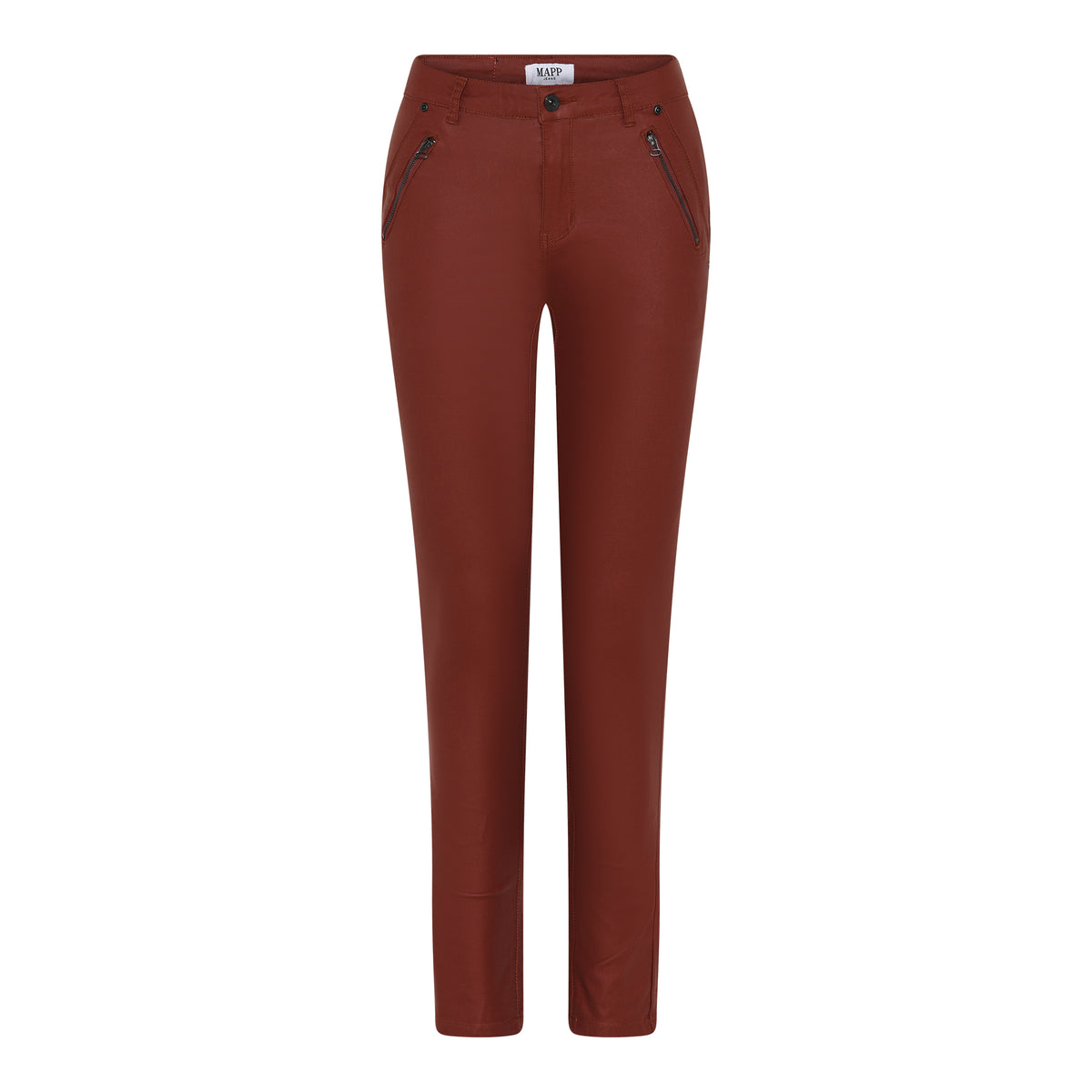 MAPP Katy Coated Jeans COATED 505 TERRACOTTA