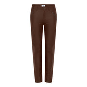 MAPP Katy Coated Jeans COATED 614 MOCHA