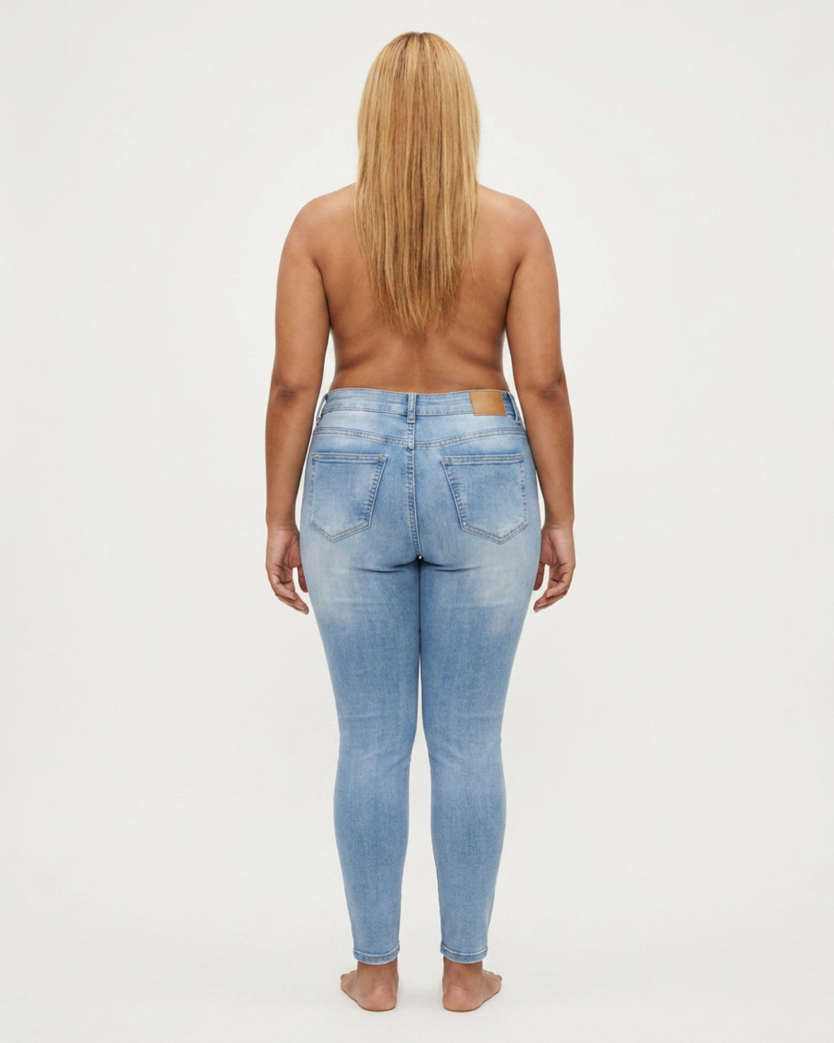 MAPP Katy Denim Jeans DENIM/TWILL 9196 LIGHT BLUE USED