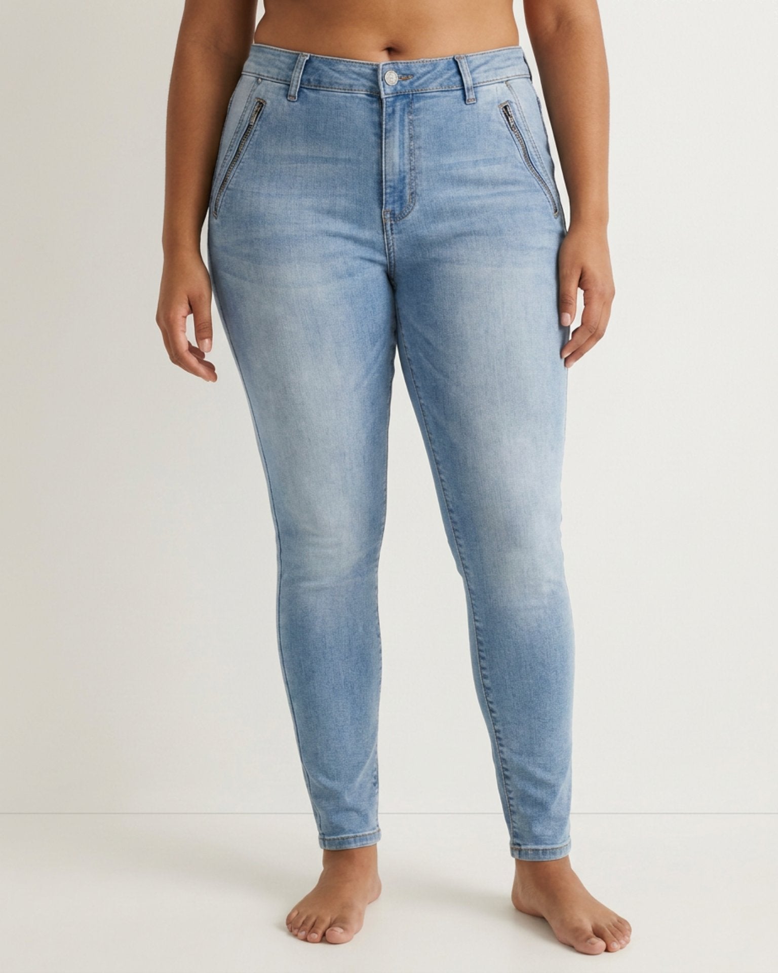 MAPP Katy Denim Jeans DENIM/TWILL 9196 LIGHT BLUE USED