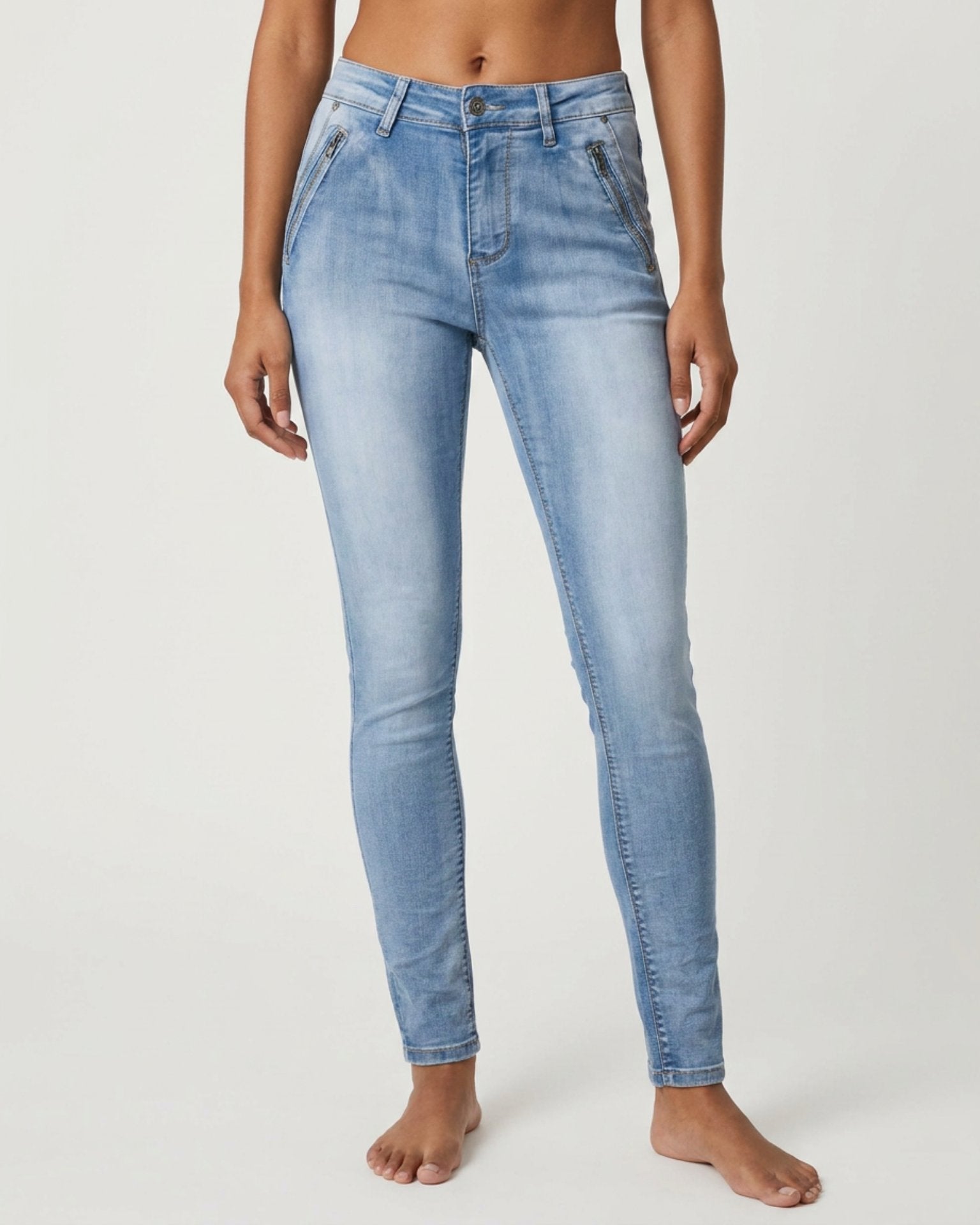 MAPP Katy Denim Jeans DENIM/TWILL 9196 LIGHT BLUE USED