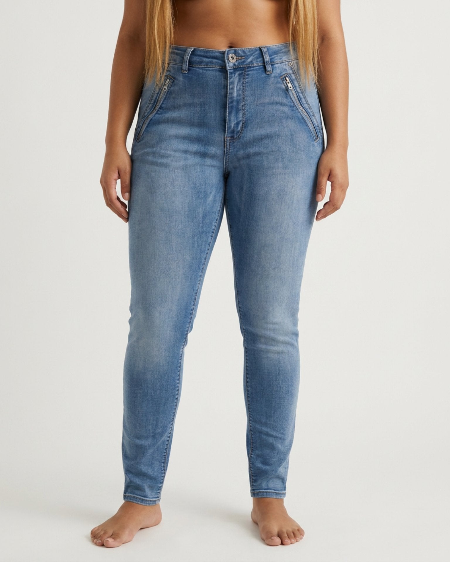 MAPP Katy Denim Jeans DENIM/TWILL 909699 LT. BLUE USED