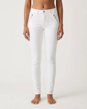 MAPP Katy Twill Jeans DENIM/TWILL 10 WHITE