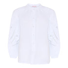 MARC LAUGE LACE LUX SHIRT BLOUSE/SHIRT 10 WHITE