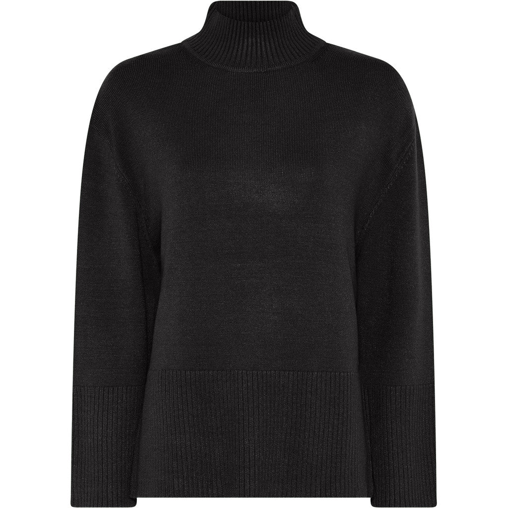 M JEANS LEA ROLLER BLOUSE KNITWEAR 80 BLACK