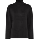 M JEANS LEA ROLLER BLOUSE KNITWEAR 80 BLACK