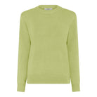 MAPP LEA R/NECK BLOUSE KNITWEAR 266 APPLE GREEN
