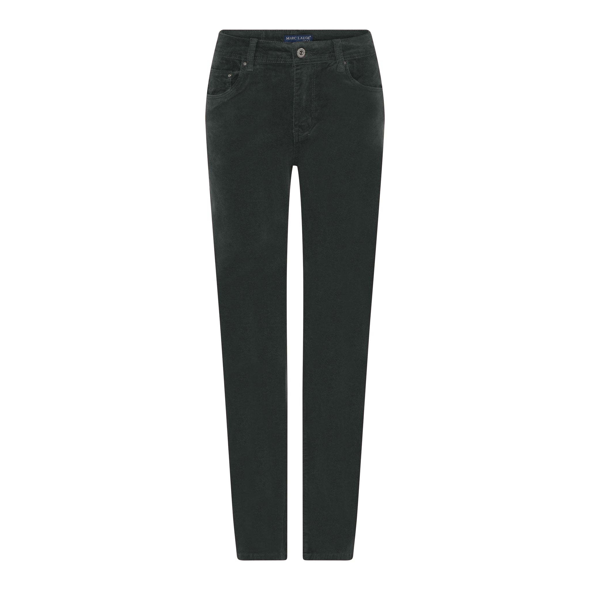 MARC LAUGE LENA BABY CORD JEANS CORD/FLØJL 546 BOTTLE GREEN