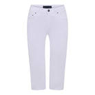 MARC LAUGE LENA PIRAT TWILL JEANS PANTS 3/4 10 WHITE