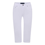 MARC LAUGE LENA TWILL PIRAT PANTS 3/4 10 WHITE