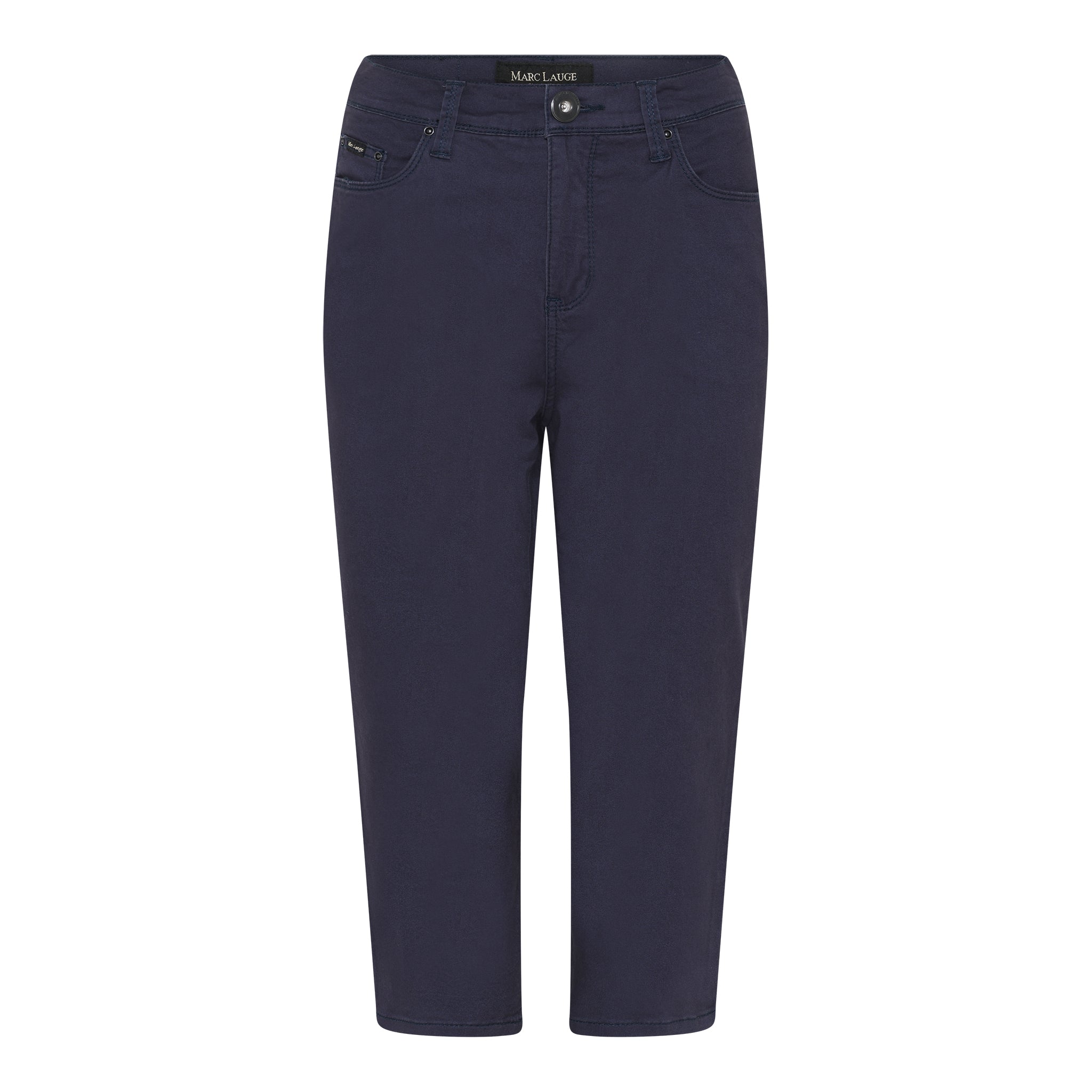 MARC LAUGE LENA PIRAT TWILL JEANS PANTS 3/4 98 DARK BLUE