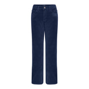 M JEANS LENA VEGA STRAIGHT CORDUROY 11W JEANS CORD/FLØJL 530 ROYALE BLUE
