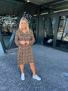 MARC LAUGE LEO CREPE DRESS DRESS/JUMPSUIT 626 LEOPARD