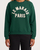 MAPP LE MARAIS SWEAT BLOUSE/SHIRT 494 BOTTLE GREEN