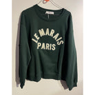 MAPP LE MARAIS SWEAT BLOUSE/SHIRT 494 BOTTLE GREEN
