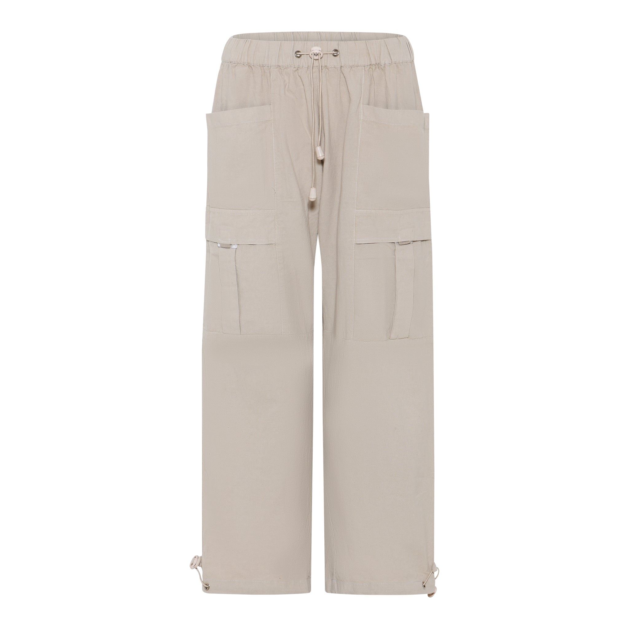 MARC LAUGE LINA PIRAT COTTON LINEN PANTS 3/4 27 SAND
