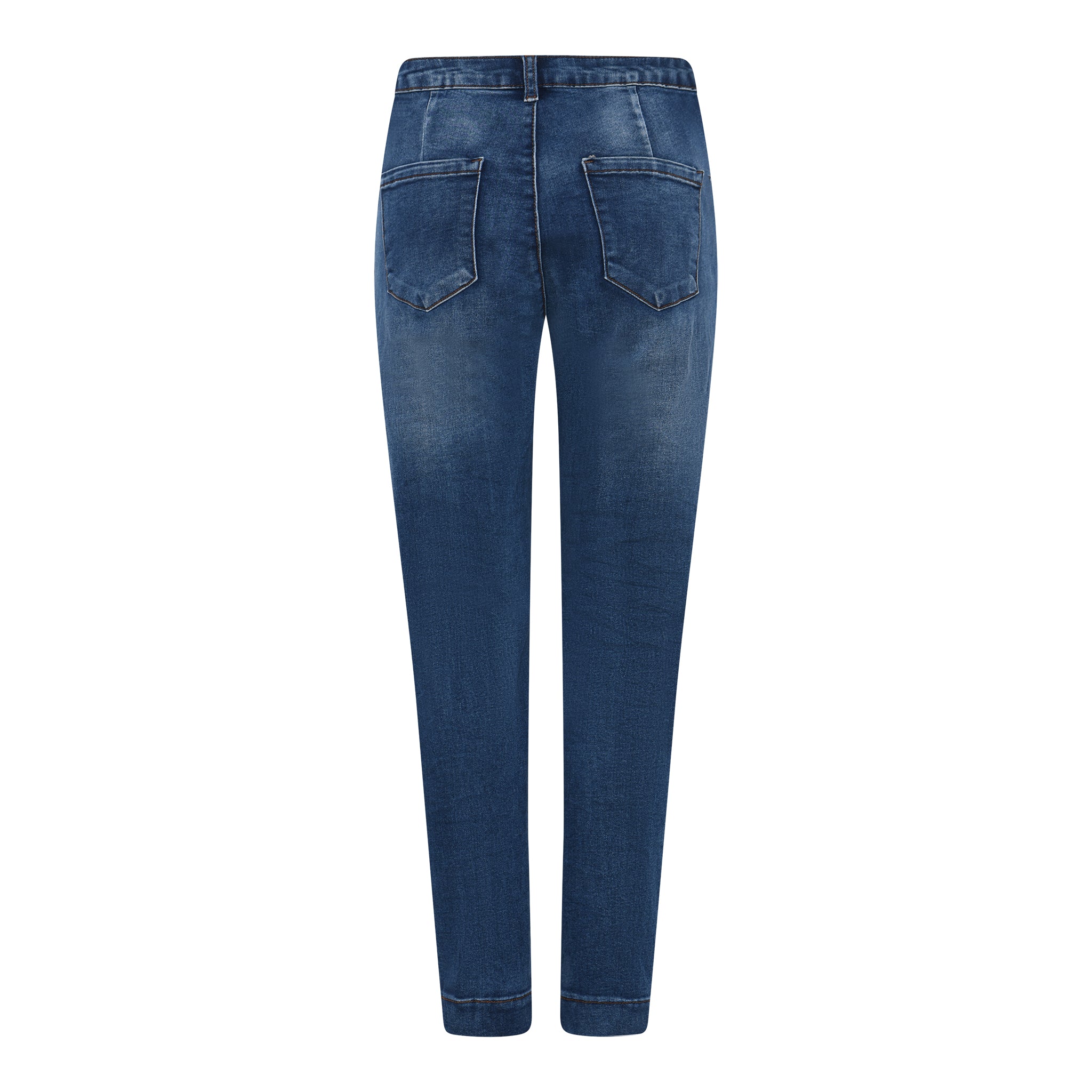 MAPP LOUIS CHINO DENIM JEANS DENIM/TWILL 9696 BLUE DENIM USED