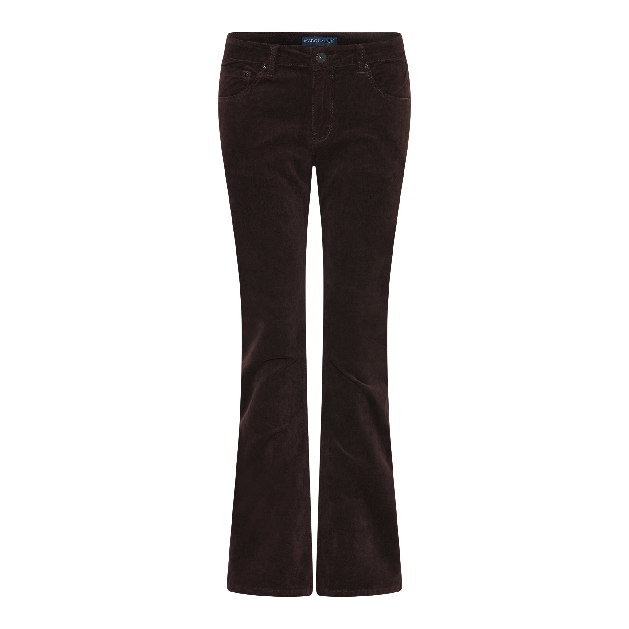 MARC LAUGE LOYAL BABY CORD BOOTCUT JEANS CORD/FLØJL 129 CHOCOLATE