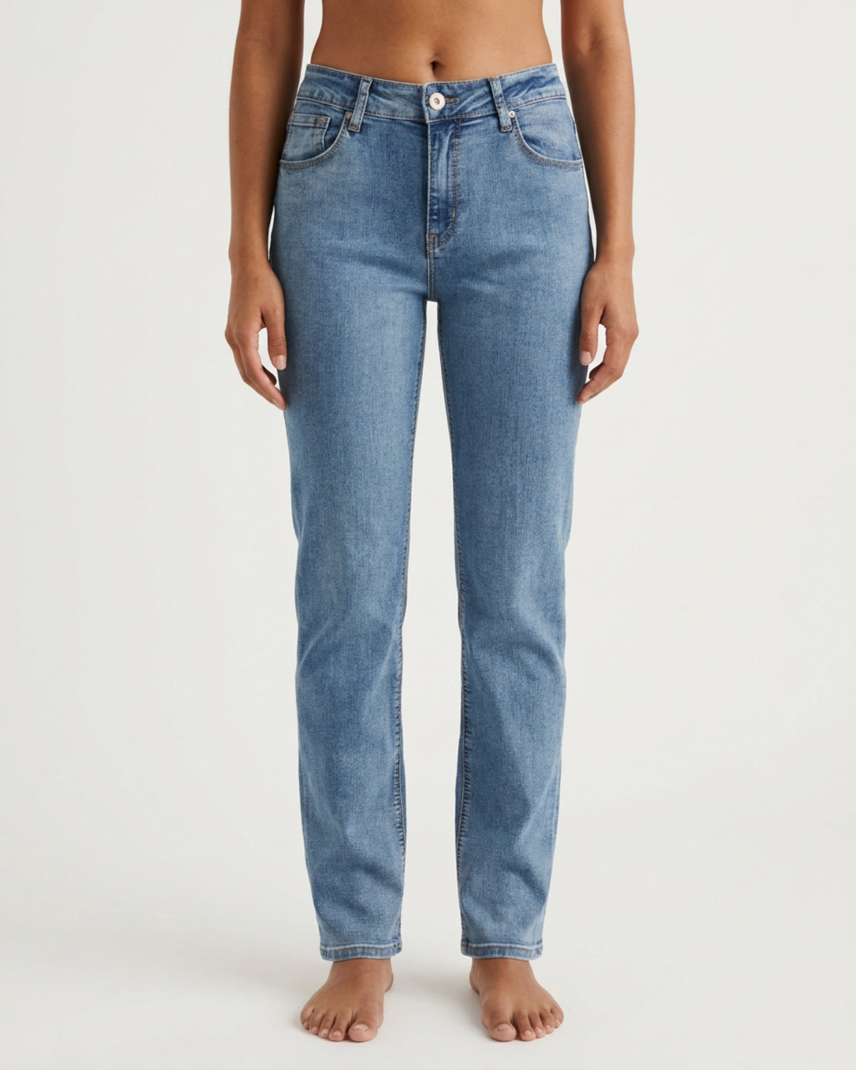 MARC LAUGE LOYAL BOOTCUT DENIM JEANS DENIM/TWILL 919699 BENNETON LIGHT BLUE