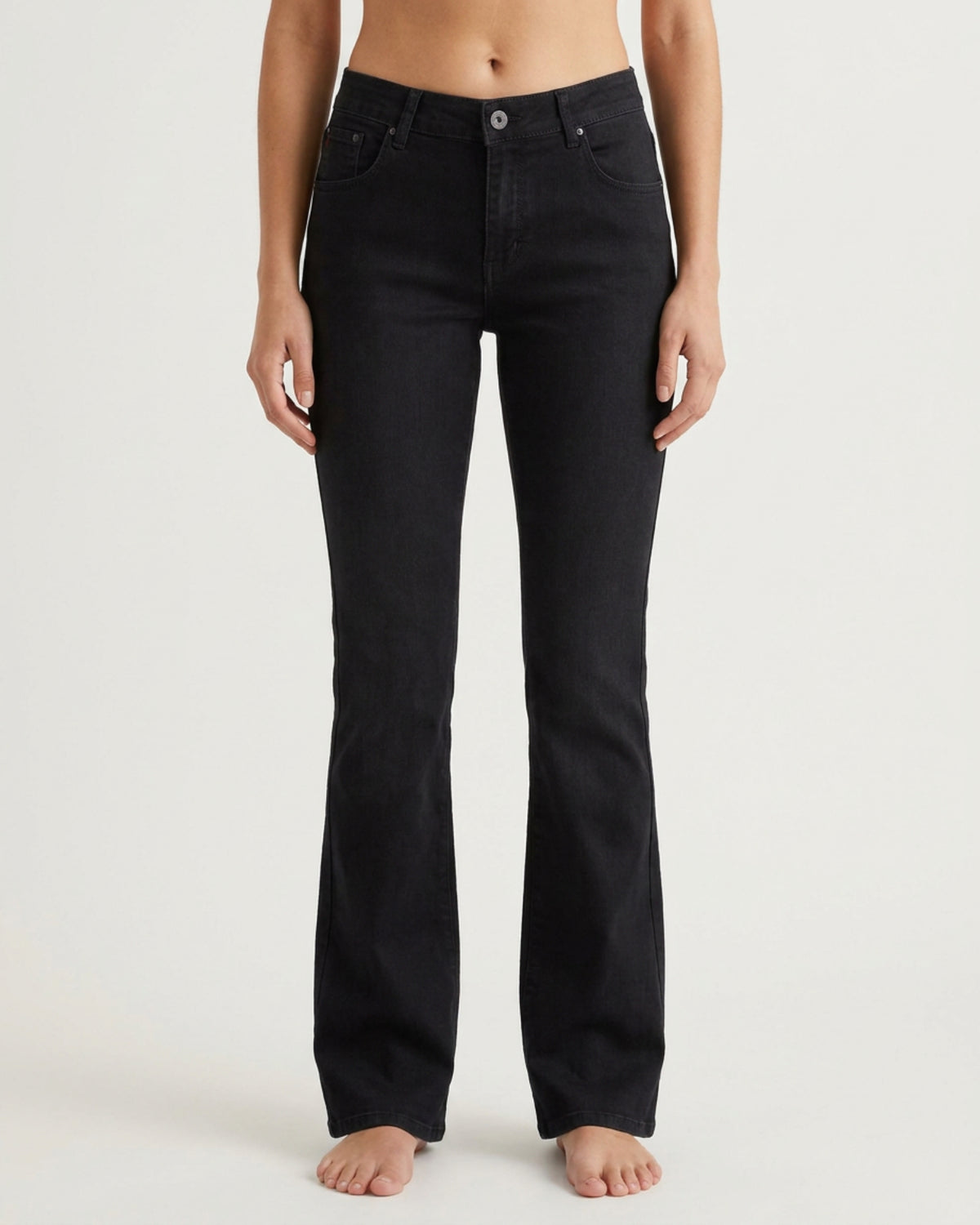 MARC LAUGE LOYAL BOOTCUT DENIM JEANS DENIM/TWILL 81 BLACK DENIM