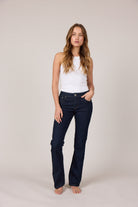 MARC LAUGE LOYAL BOOTCUT DENIM JEANS DENIM/TWILL 98 DARK BLUE