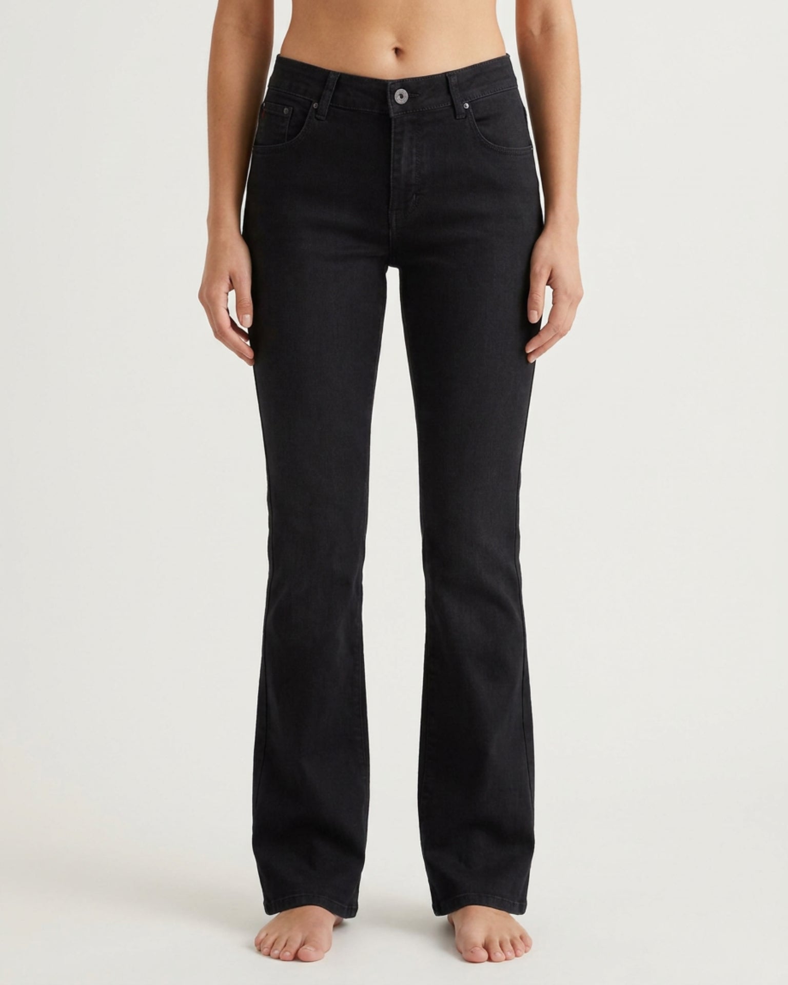 MARC LAUGE LOYAL BOOTCUT DENIM JEANS DENIM/TWILL 81 BLACK DENIM