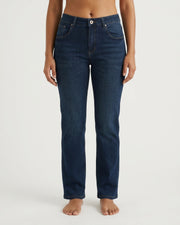 MARC LAUGE LOYAL BOOTCUT DENIM JEANS DENIM/TWILL 9696 BLUE DENIM USED
